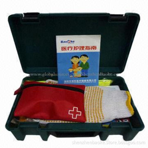 Plastic PP first-aid kit for car, different colors and sizes are available